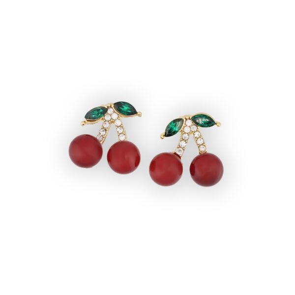 Σκουλαρίκια Χρυσά Cherry