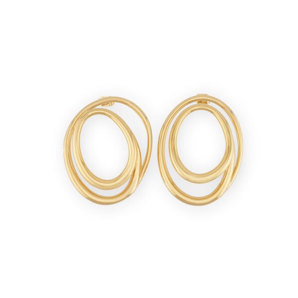 Σκουλαρίκια Χρυσά Orbelle