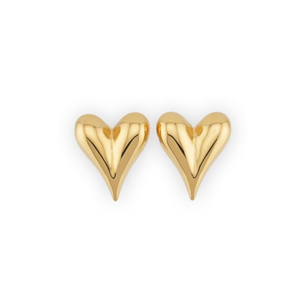 Σκουλαρίκια Χρυσά Heart