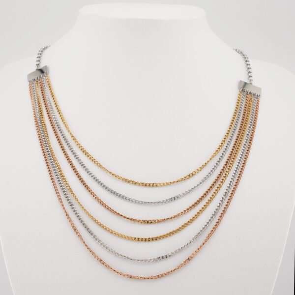 Κολιέ Χρυσό-ασημένιο Celio