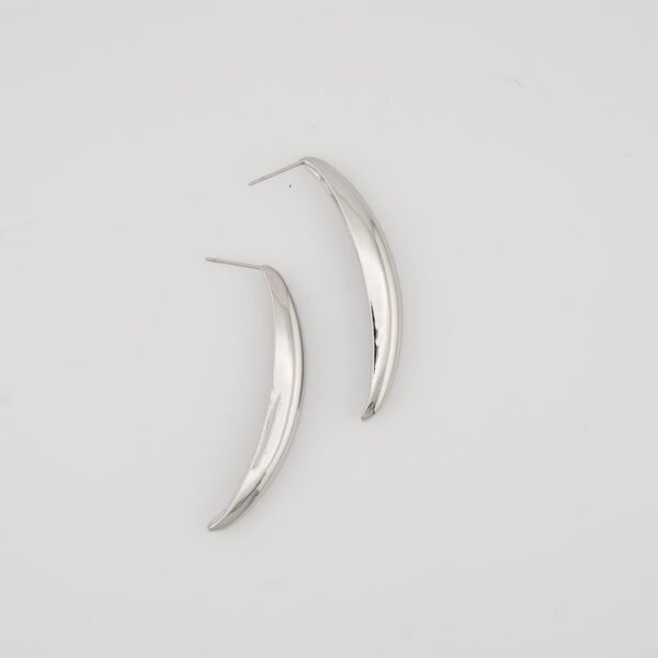 Alternative view of Σκουλαρίκια Ασημένια Vergina