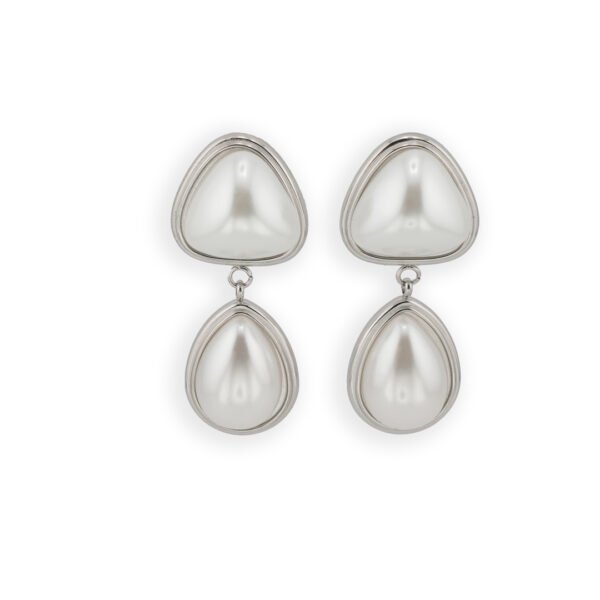 Σκουλαρίκια Ασημένια Vintage Elizabeth Silver