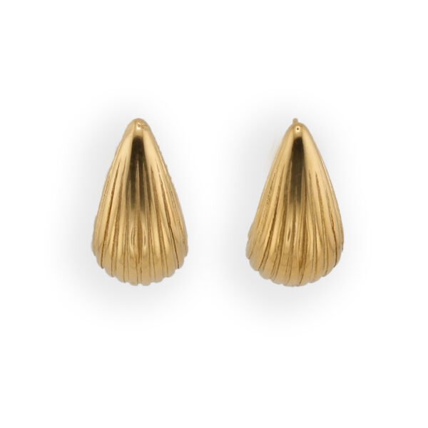 Σκουλαρίκια Χρυσά Serene Shine Gold