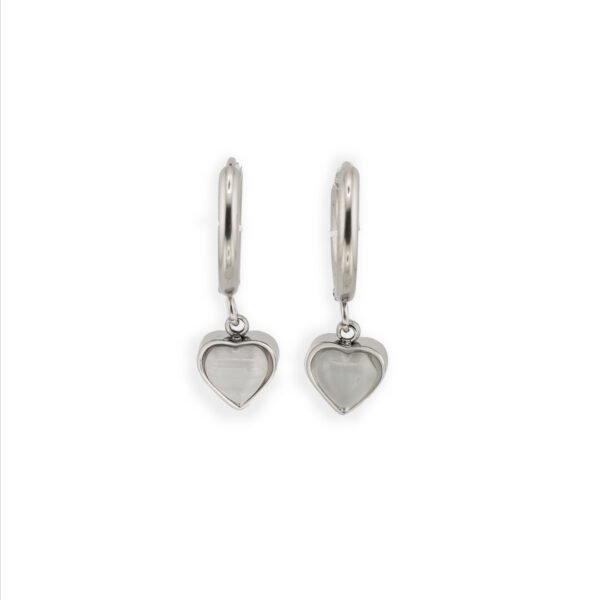 Σκουλαρίκια Ασημένια Love Silver