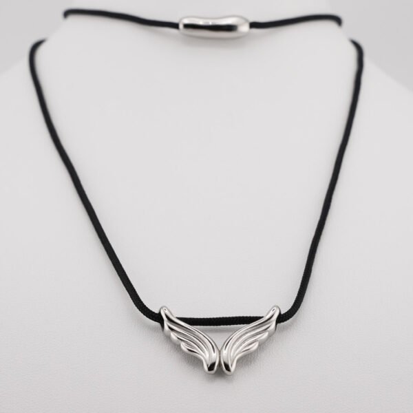 Κολιέ Ασημένιο Feathered Elegance Choker