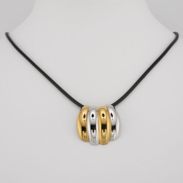 Κολιέ Χρυσό-Ασημένιο Vieno