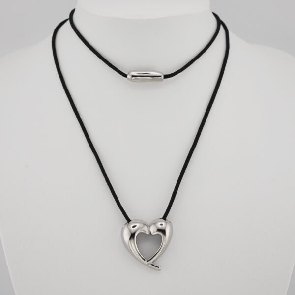 Κολιέ Ασημένιο Fox love