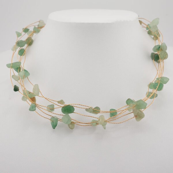 Κολιέ Χρυσό Choker Green Love