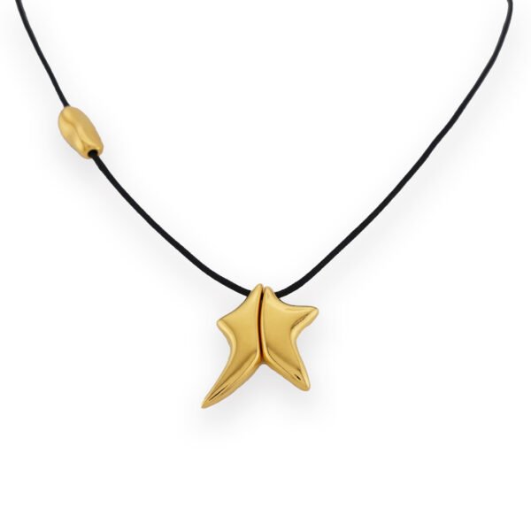 Χρυσό Γούρι Star '26 από Ανοξείδωτο Ατσάλι