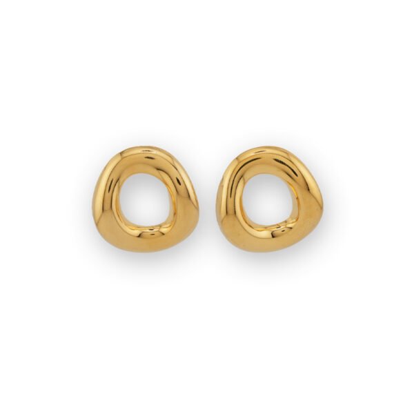 Σκουλαρίκια Χρυσά Halo