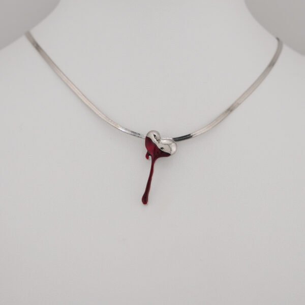 Κολιέ Ασημένιο Liquid Love