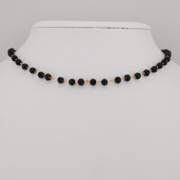 Κολιέ Χρυσό Noir Grace