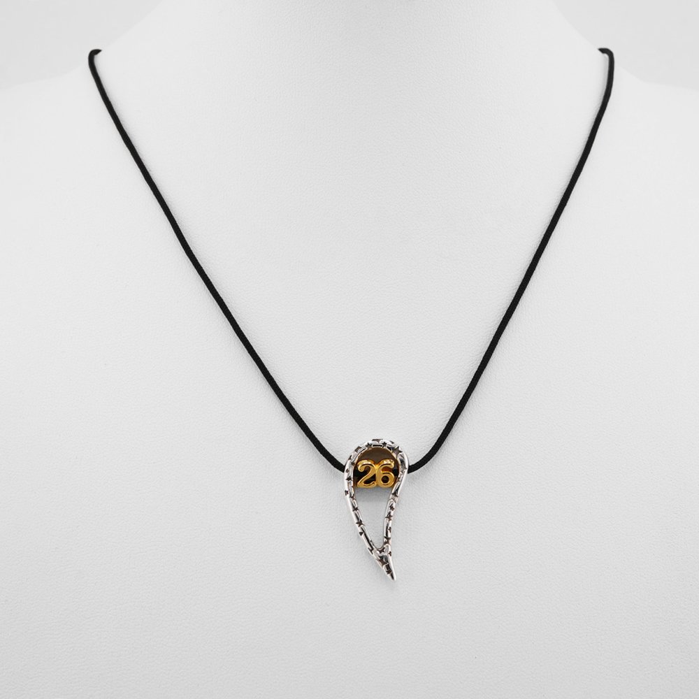 Coshe.gr -%wc_product_cat% Χρυσό-Ασημένιο Γούρι Hope '26 από Ανοξείδωτο Ατσάλι