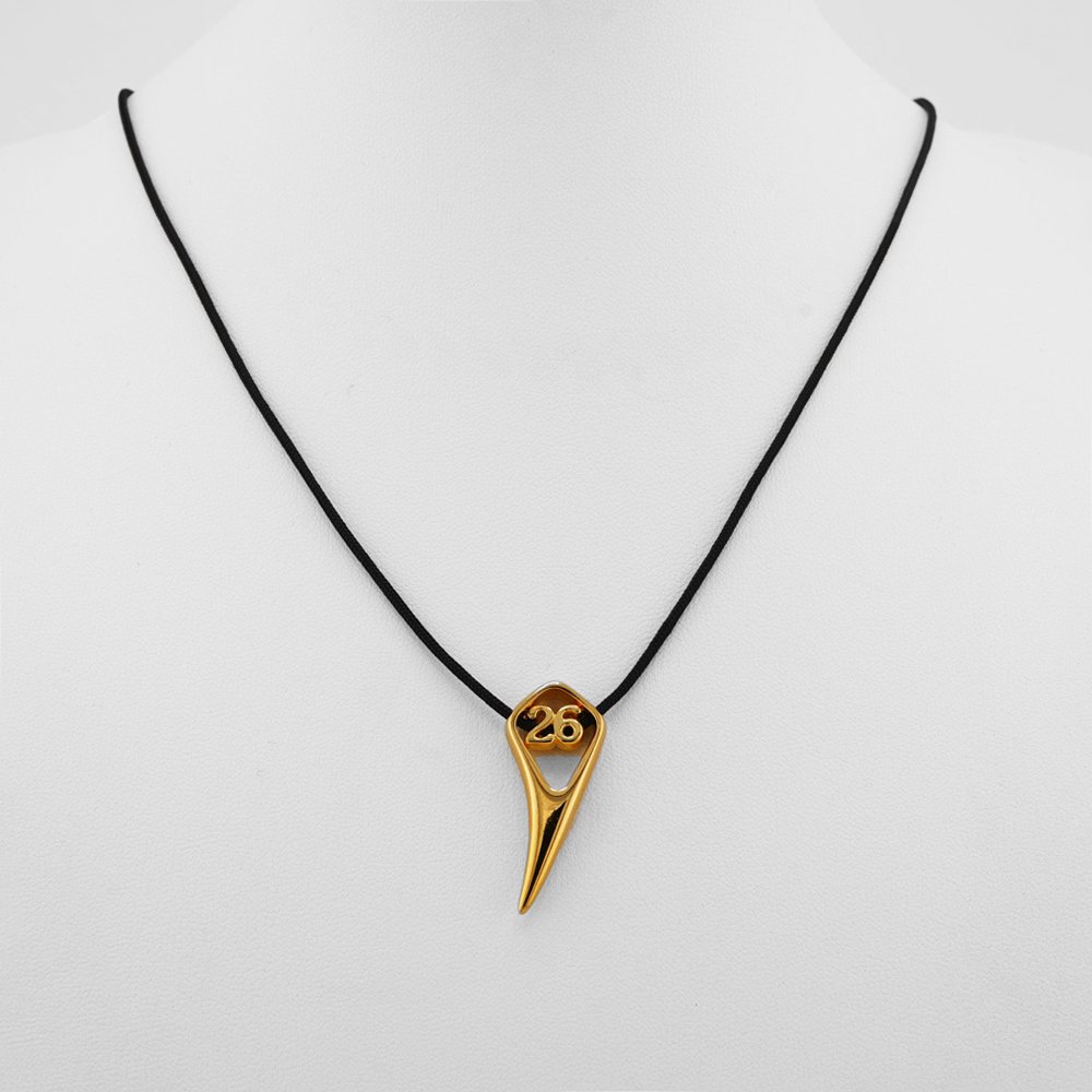 Coshe.gr -%wc_product_cat% Χρυσό Γούρι Feel '26 από Ανοξείδωτο Ατσάλι