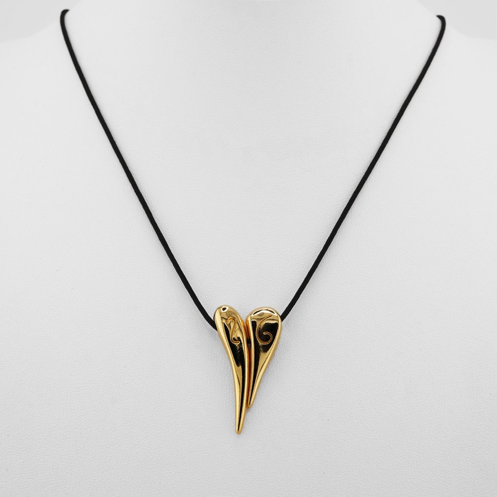 Coshe.gr -%wc_product_cat% Χρυσό Γούρι Love '26 από Ανοξείδωτο Ατσάλι