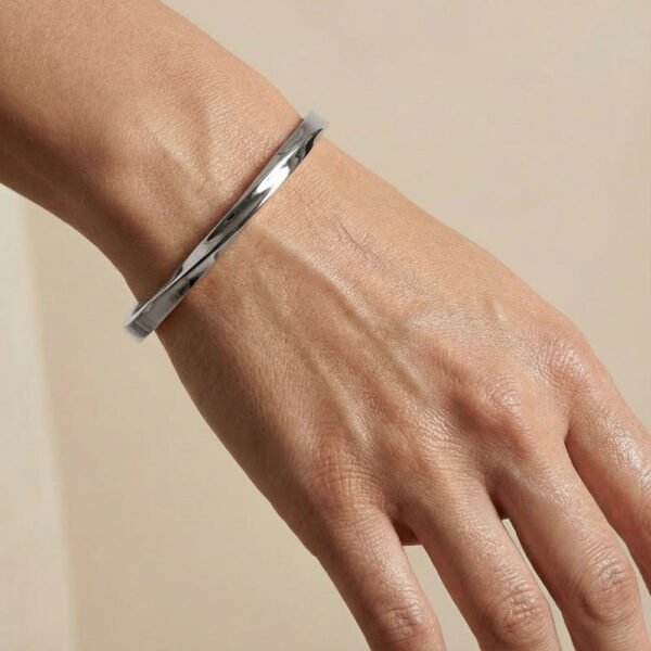 Alternative view of Βραχιόλι Ασημένιο Callista