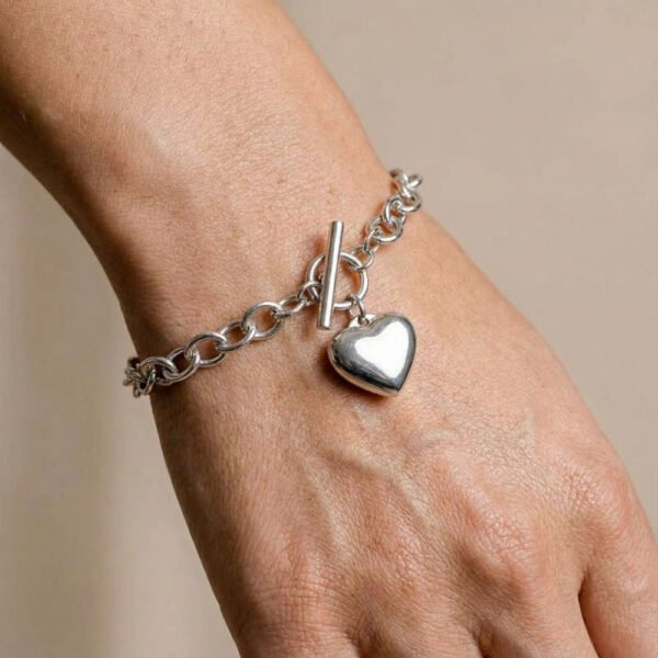 Alternative view of Βραχιόλι Ασημένιο Love Chain S