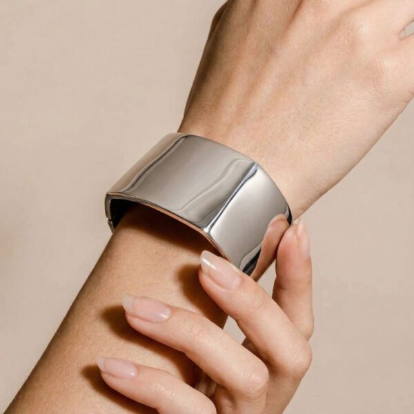 Alternative view of Βραχιόλι Ασημένιο Tora Cuff