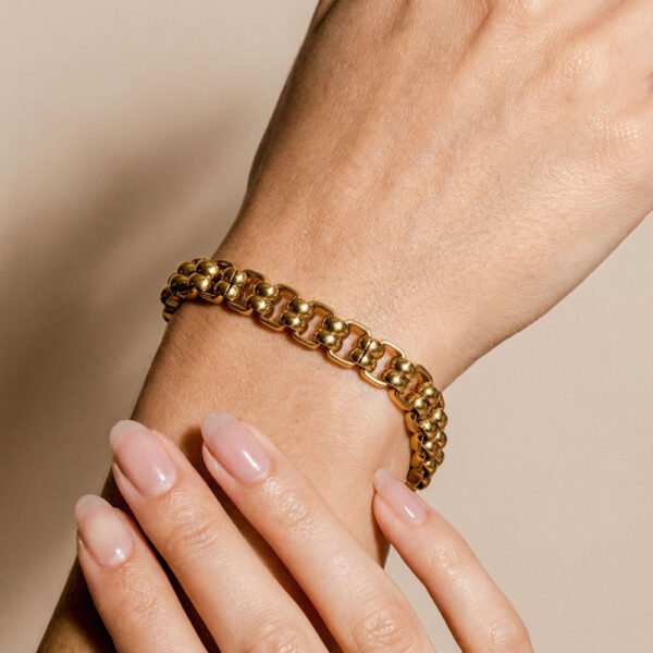 Alternative view of Βραχιόλι Χρυσό Maddie