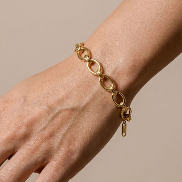 Alternative view of Βραχιόλι Χρυσό Aurora