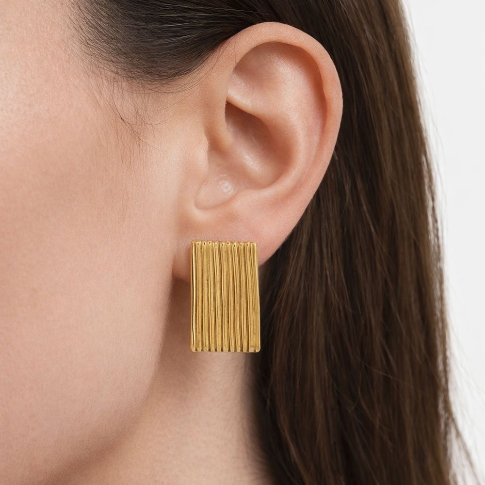 Coshe.gr -%wc_product_cat% Σκουλαρίκια Χρυσά Diva - Image 2