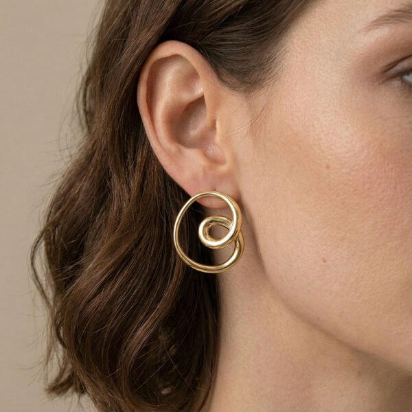 Alternative view of Σκουλαρίκια Χρυσά Iliria