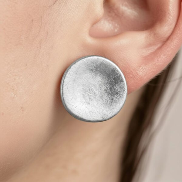 Alternative view of Σκουλαρίκια Ασημένια Iliria