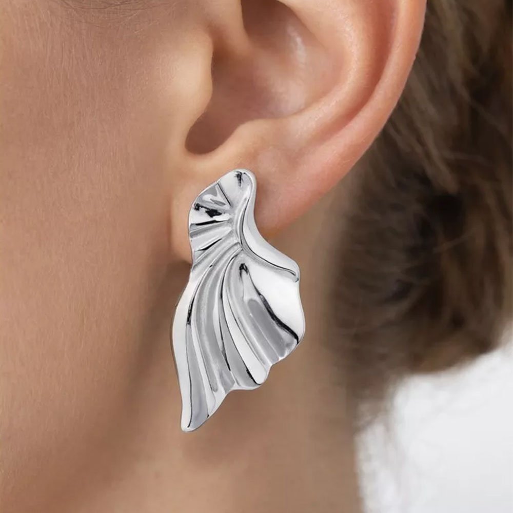 Coshe.gr -%wc_product_cat% Σκουλαρίκια Ασημένια Ricardo Silver - Image 3