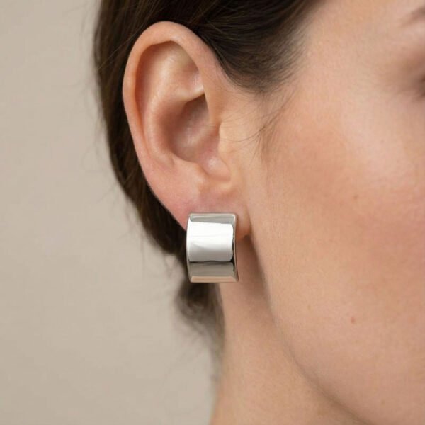 Alternative view of Σκουλαρίκια Ασημένια Ismene