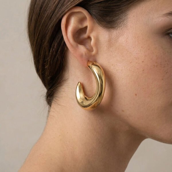 Alternative view of Σκουλαρίκια Χρυσά Volcano