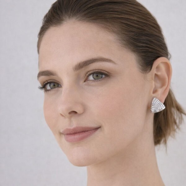 Coshe.gr -%wc_product_cat% Alternative view of Σκουλαρίκια Ασημένια Violetta