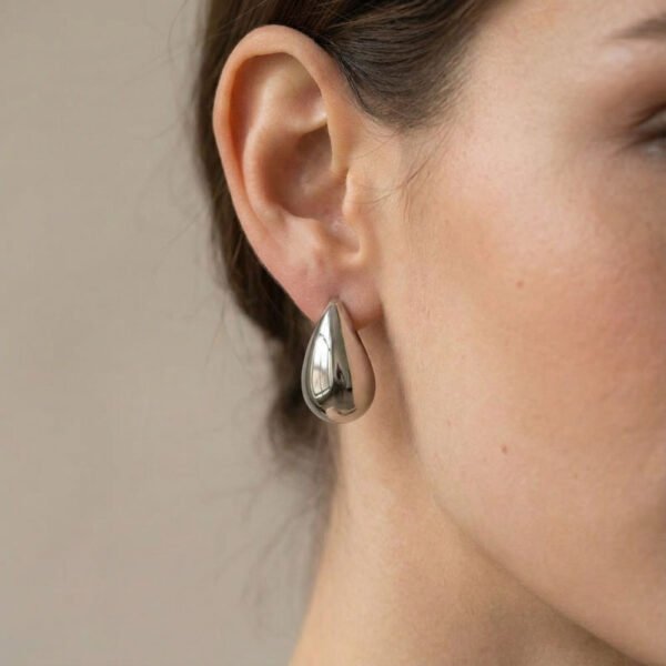 Alternative view of Σκουλαρίκια Ασημένια Silver Glimmers