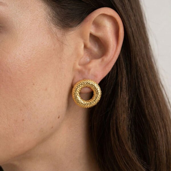 Alternative view of Σκουλαρίκια Χρυσά Holborn