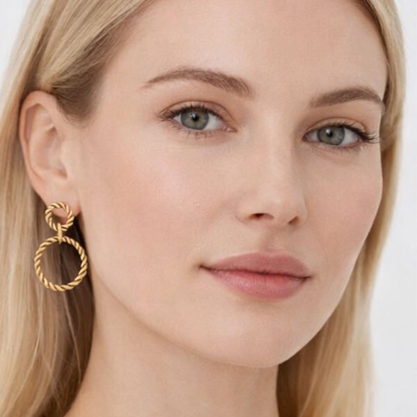 Alternative view of Σκουλαρίκια Χρυσά  Elysia