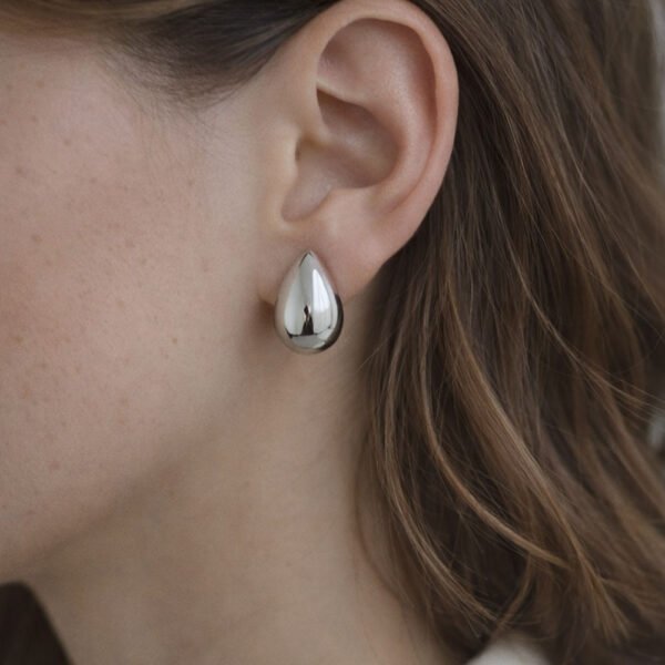 Alternative view of Σκουλαρίκια Ασημένια LuxeDrop