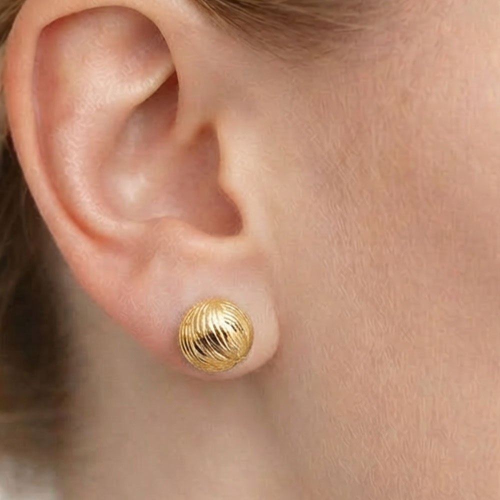 Coshe.gr -%wc_product_cat% Σκουλαρίκια Χρυσά Cameron - Image 2