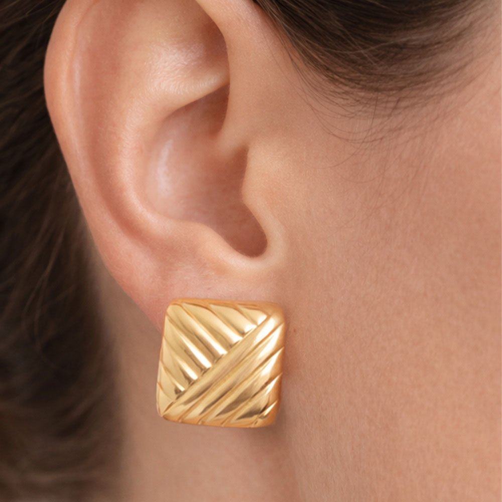 Coshe.gr -%wc_product_cat% Σκουλαρίκια Χρυσά Mylah - Image 4