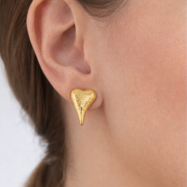 Alternative view of Σκουλαρίκια Χρυσά Loumelia