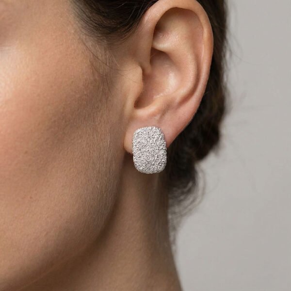 Alternative view of Σκουλαρίκια Ασημένια Breeze S