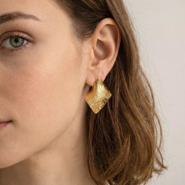 Alternative view of Σκουλαρίκια Χρυσά Mystical