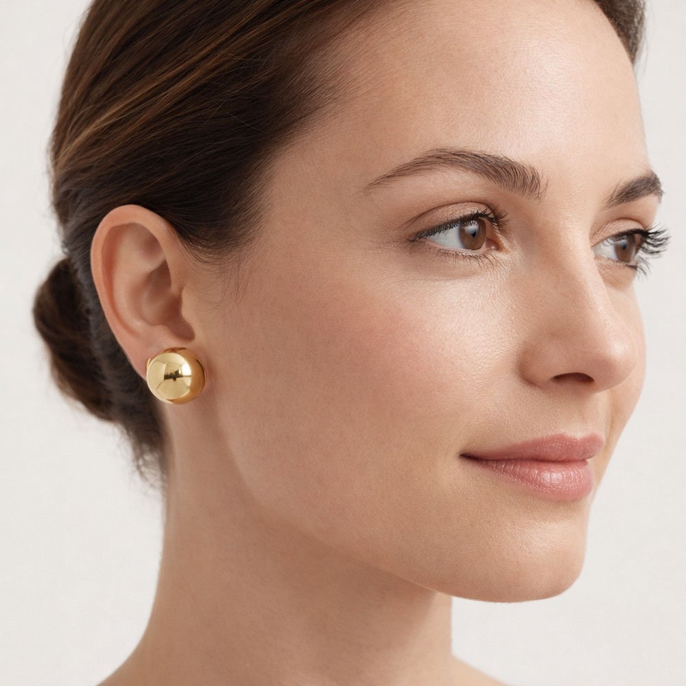 Coshe.gr -%wc_product_cat% Σκουλαρίκια Χρυσά Marlena - Image 2