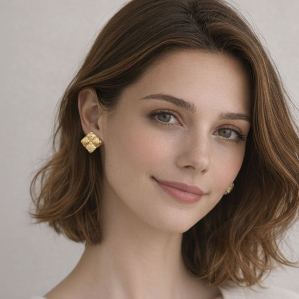 Coshe.gr -%wc_product_cat% Σκουλαρίκια Χρυσά Sirena - Image 2