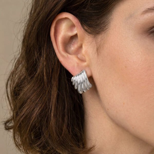 Alternative view of Σκουλαρίκια Ασημένια Timeless Silver