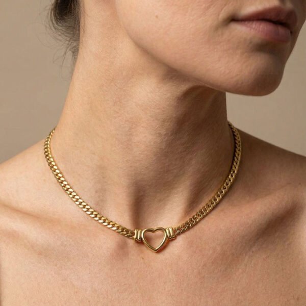 Alternative view of Κολιέ Χρυσό Forever Choker