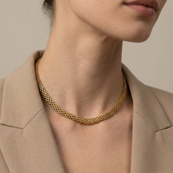 Alternative view of Κολιέ Χρυσό Tessa Gold