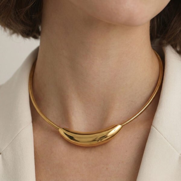 Alternative view of Κολίε Χρυσό Infinity Grace Gold