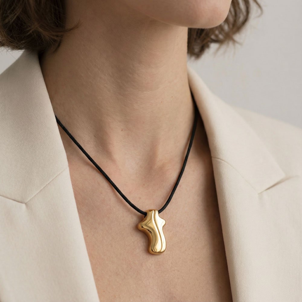 Coshe.gr -%wc_product_cat% Σταυρός Χρυσός SOMA - Image 2