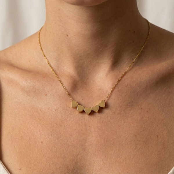 Alternative view of Κολιέ Χρυσό Pure Amor