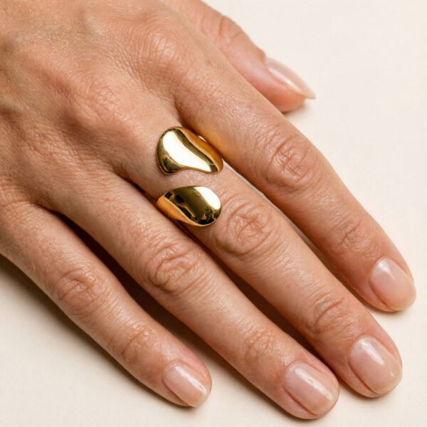 Alternative view of Δαχτυλίδι Χρυσό Halo