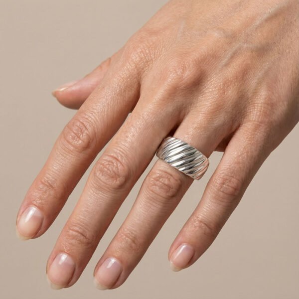 Alternative view of Δαχτυλιδι Ασημένιο Beamary